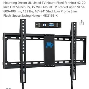 Low-Profile TV Wall Mount! New in box!